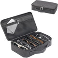 Lolalet 7-Slot Sunglasses Travel Case - Grey