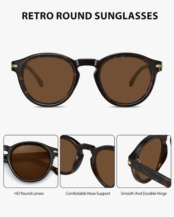 Chic Vintage Round Sunglasses