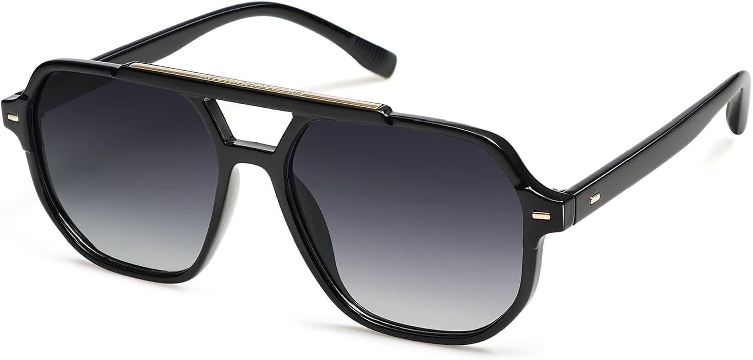 Retro Aviator Polarized Shades