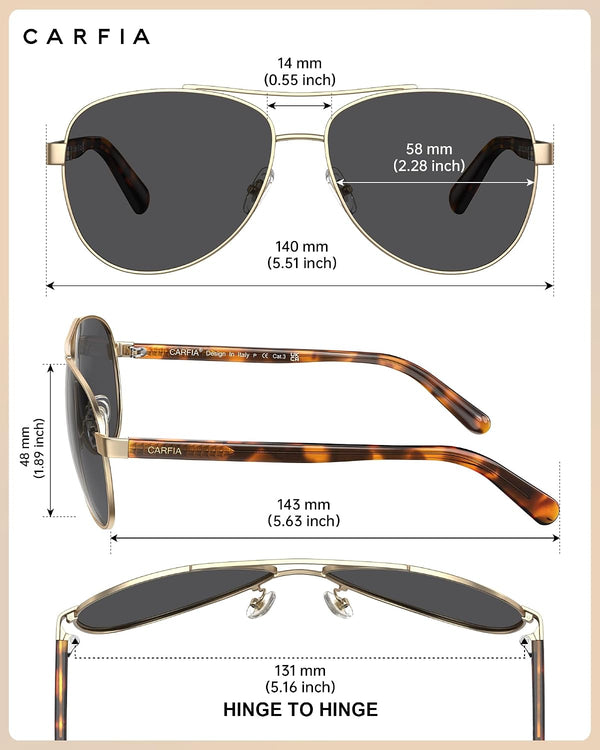 Sunset Glow Polarized Shades