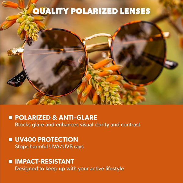 Timeless Round Polarized Shades