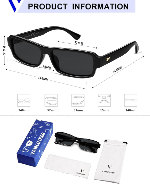 Trendy Polarized Retro Sunnies