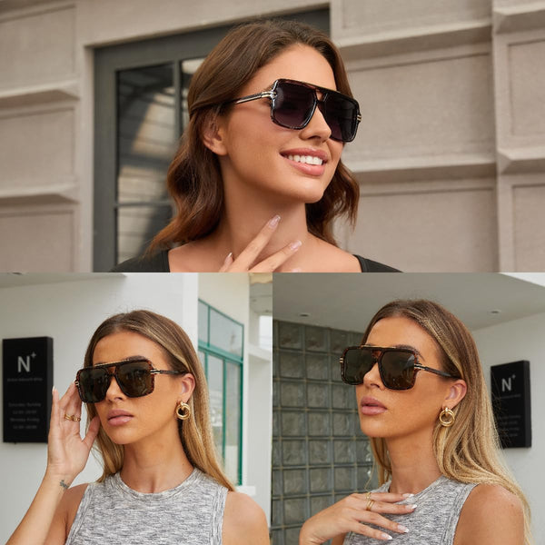 Chic Oversized Polarized Sunglasses