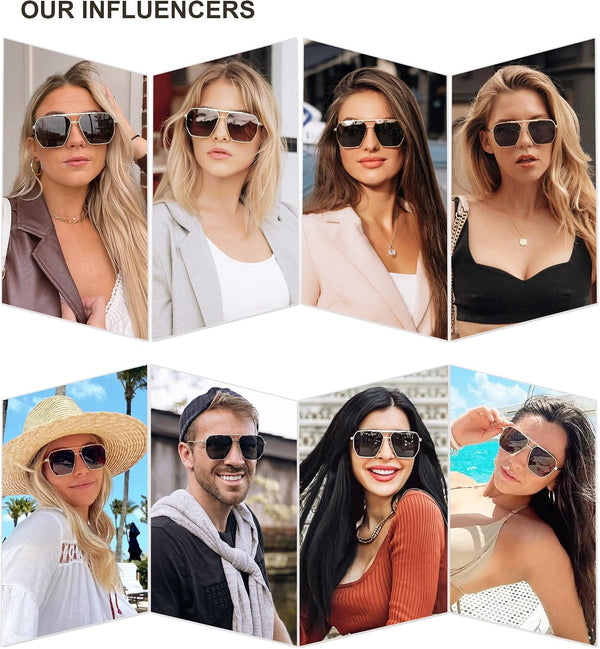 Chic Oversized Polarized Sunglasses