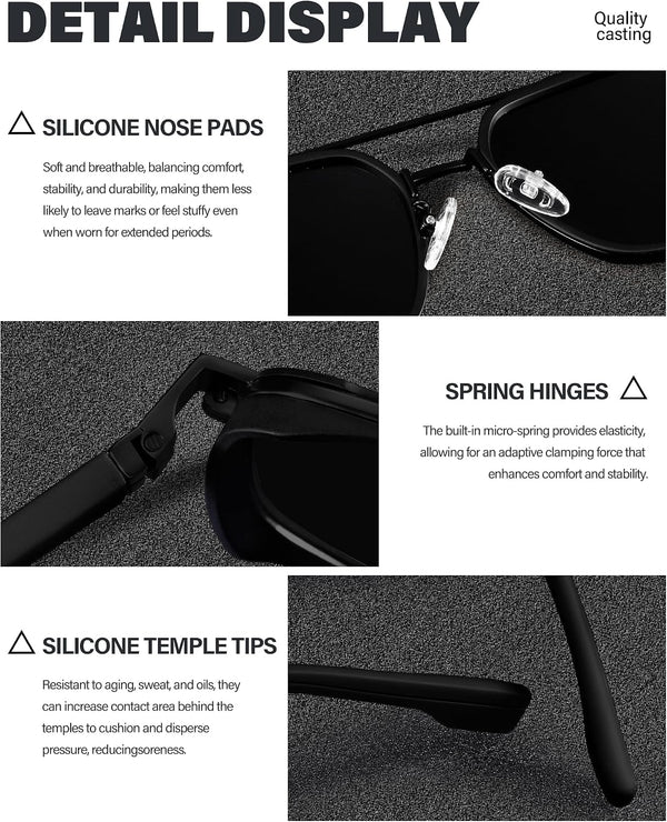 Modern Retro Aviator Shades