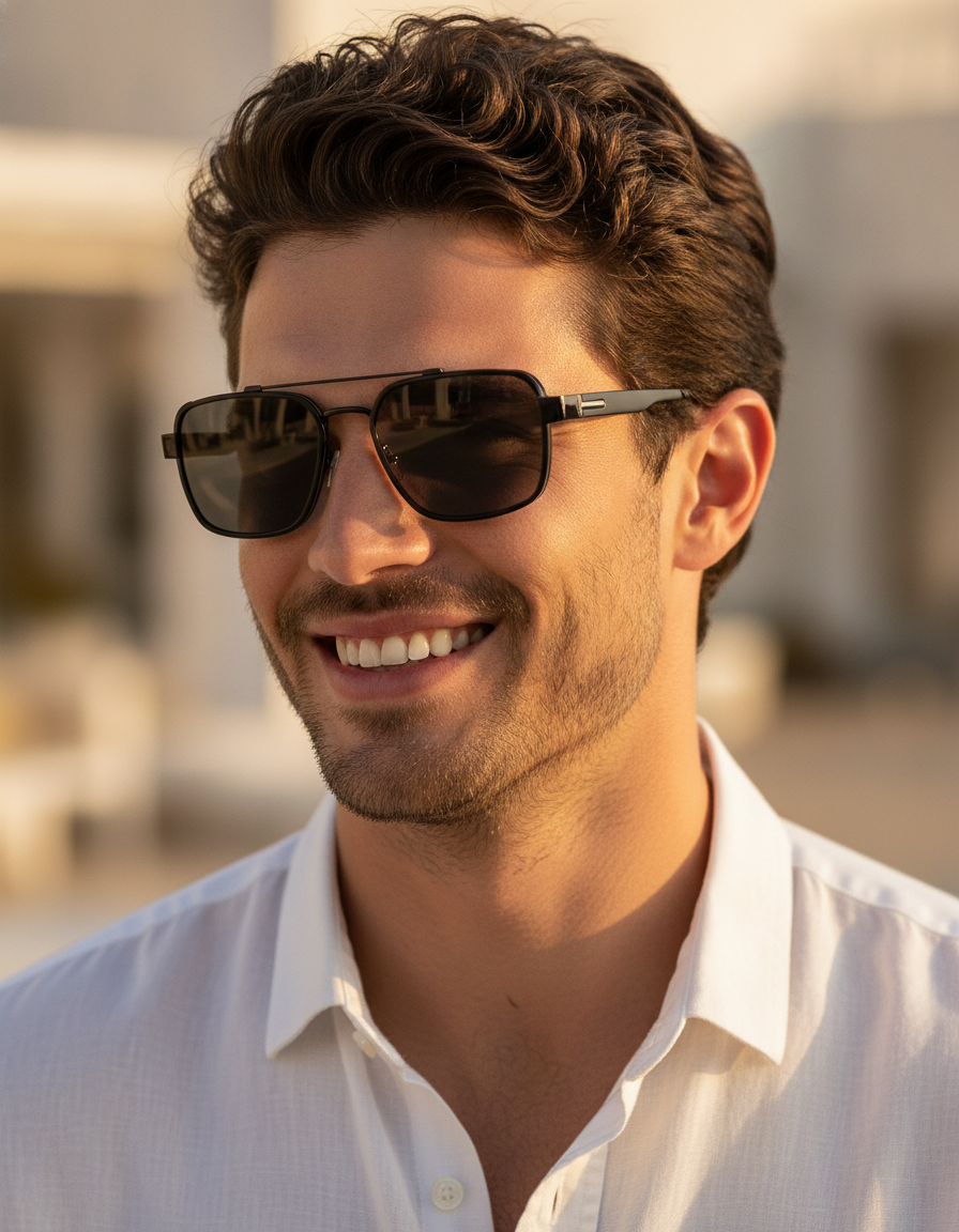 Modern Retro Aviator Shades