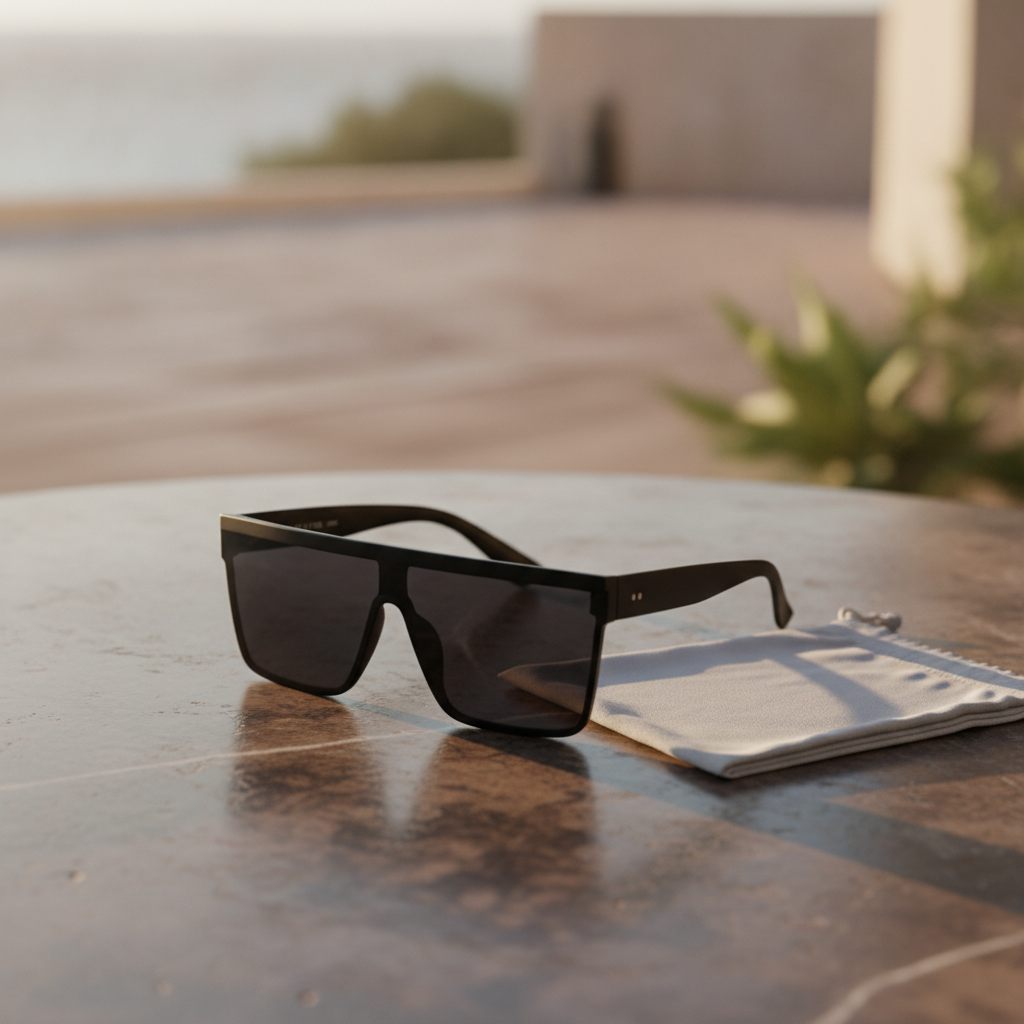 Chic Oversized UV Sunglasses