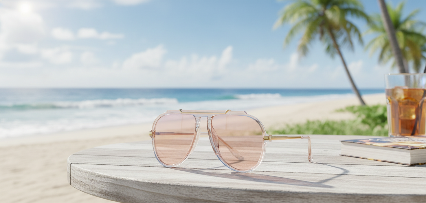 Retro Aviator Sunglasses